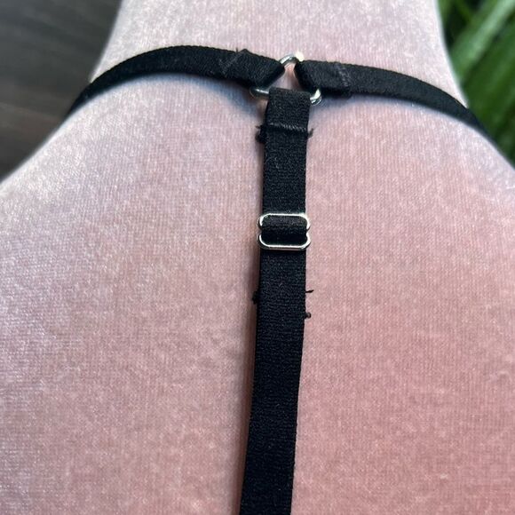 Elle Reve Nazanin Black Lace Cutout Bodysuit, Size Medium. NWT! - Picture 8 of 15